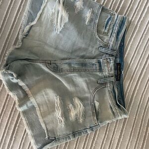 Stylish Light Blue Denim Shorts